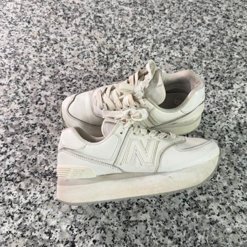New Balance 574 Plus Sneaker Shoe W8 WL574ZFW